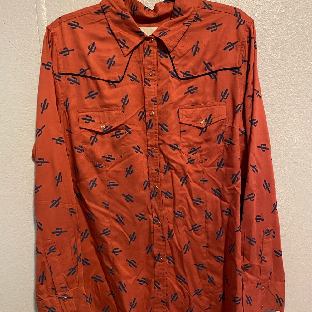 Cactus rodeo shirt